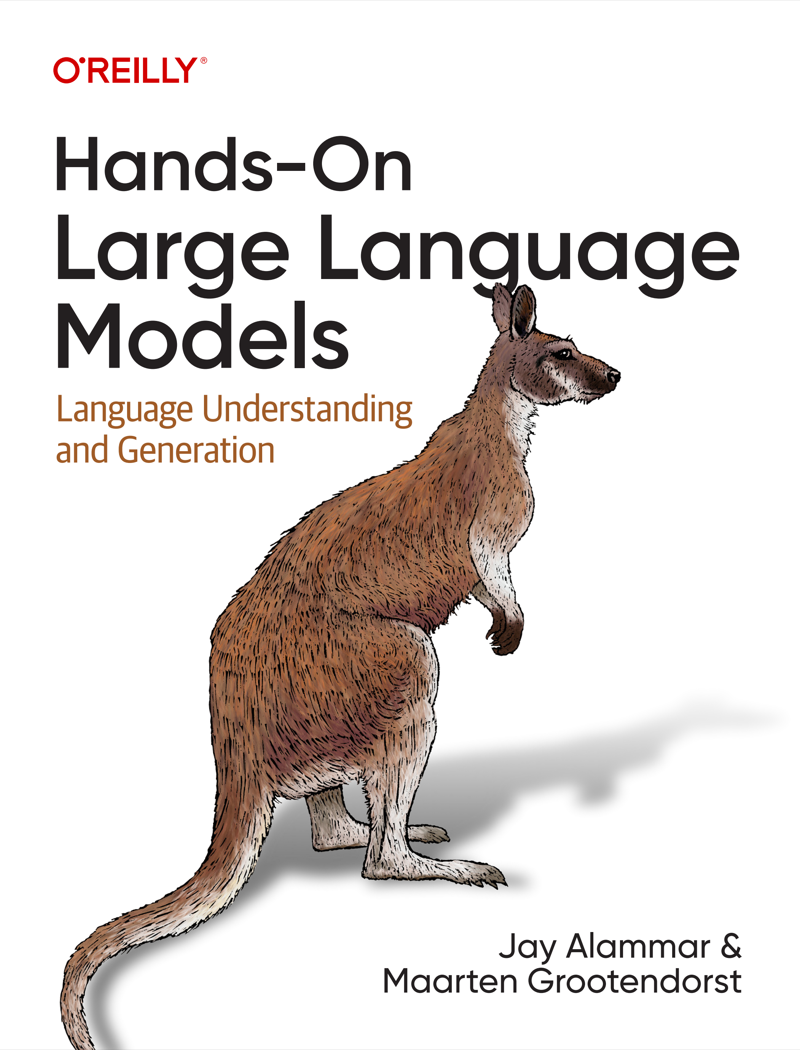 Hands-On Large Language Models cover